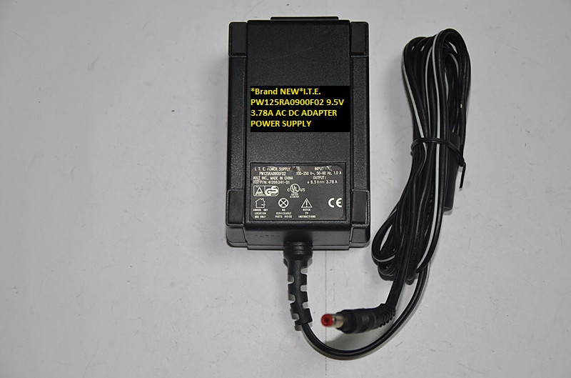 *Brand NEW*I.T.E.PW125RA0900F02 9.5V 3.78A AC100-240V AC DC ADAPTER POWER SUPPLY